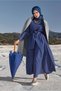 Belted Zippered Dress 40215 - 2