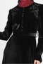 Embroidered Dress with Belt 40379 - 4