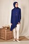 Asymetric Cut Volan Tunic 4864