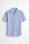 Men's Summer Slim Fit Cotton, Linen Woven Shirt - 6