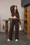 Women's High-Waist Oversized Stretch Fabric Wide-Leg Palazzo Pants - 7