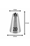 Star Patterned Lampholder Closed - 6 Teeth / 25X13X44 (Dy-2D) - 3