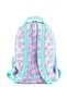 Pink Turquoise Double Compartment Waterproof Primary School Backpack 03667 - 8