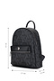 Black Women's Backpack Us26122 - 9