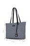 Navy Blue-Navy Blue Women's Shoulder Bag Cn7628T - 4