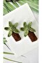 Ramadan Religious Date Palm Tree Model Children's Hair Accessory 2-Piece Snap Clip - 3