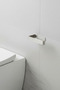Stainless Steel Chrome Adhesive Toilet Paper Holder Wc Paper Holder Hanger - 5