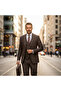 Slim Fit, 3 Piece Suit, Men's Classic Vest, Premium Fabric, Office and Special Occasion Suit - 3