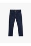 Normal Bel Straight Leg Cotton Straight Fit Jean Trousers - Mark Jean - 4