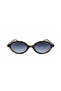 Serona Leopard Patterned Blue Glass Vintage & Retro Sunglasses