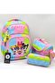 Primary School Bag Set of 3 Primary School Bag Character Patterned Set Girl's Black - 2