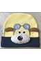 Baby Combed Cotton Pilot Hat Unisex 3-6-9-12 Months Transitional Soft Hat - 2