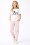 Girl's Love Printed Relaxed Cut Tracksuit Set - 6-13 Years
