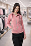 Women's Pink-Black Combination Tracksuit Set - 6