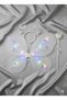 White Led Light up Butterfly Wings Set - with Crown and Wand - Girls Costume for Age 2-10