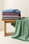 Cotton Fringed Sofa Cover Multi-Purpose Cover |   Sofa Shawl |   Sofa Bed Cover 170X220 cm - 3