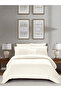 Hotel Striped Comforter Set King Size, 8-Pcs, 260x240 cm, Bedding Set, All Season, Microfiber