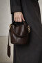 Katy Women's Hand and Shoulder Bag with Wallet Bitter Brown