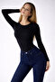 Women's Long Sleeve Cotton Basic Slim Fit 3-Piece Blouse - 4