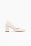Valeria Premium Beige Women's Heeled Shoes - 3
