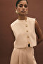 Lucy Vest - Beige - 5