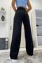 My Love 90's Light Snow Lycra Super High Waist Loose Jean Trousers. (SUPER HIGH.) Wide Leg. - 3