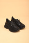 Women's Orthopedic Sole Stone Patterned Walking Shoes Sneaker - 3