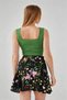 Floral Patterned Elastic Waist Skirt Shorts Skirt with Shorts Skirt Ruffle Skirt Mini Skirt Midi Skirt - 5