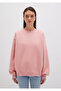 Crew Neck Pink Basic Sweatshirt 1610198-91003 - 3