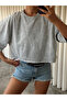 Washable Plain Crop Basic - Gray - 2