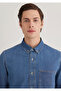 Jayden Classic Denim Indigo Blue Jean Shirt Regular Fit 0211065 -89294 - 6