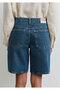 Melinda Real Blue Hazy Dark Jean Shorts 1410144-89745 - 8
