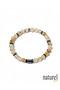 Original Citrine 6mm Natural Stone Unisex Bracelet - 4
