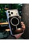 iPhone 17 Compatible Case with Shiny Colorful Back and Magsafe Support