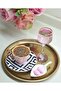 Pink 6-Piece Coffee Side Glass Water Cup Set Pink 85 Cc - 4