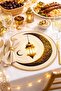 طقم تقديم طعام أمريكي مطبوع بتصميم رمضان (6 قطع)