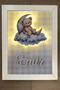 Led Wooden Object Door Decoration / Specialized Hospital Birth Room Door Decoration with the Name of the Baby - 3