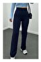 Women's High Waist Flared Flared Palazzo Pants - 6