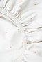 Stars 100% Organic Cotton Satin Children's Fitted Sheet Set 100 X 200 cm + 50 X 70 cm - 3