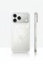 iPhone 16 Pro Max Compatible Line Magsafe Transparent Case - Camera Protected, Anti-Yellowing