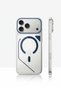 iPhone 16 Compatible Line Magsafe Transparent Case - Camera Protected, Anti-Yellowing