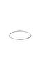 6-Piece Matte Silver Round Platter American Service Presentation Coaster Ring Runner Hollow Stainless Metal - 4