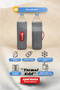Thermos Cover Neoprene Bottle Cover Thermal Cover for Keeping Hot and Cold with Carrying Strap Gray - 2