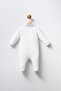 U.S. Polo Assn Baby Boy White Romper - 3