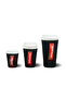 Thermal Beverage Cover, Neoprene Coffee Cup Cover That Keeps Hot and Cold, Anti-Sweat, Black