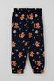 Baby Boy Pajama Set with Christmas Themed Cookie Man Pattern, 9 Months-3 Years, Navy Blue - 8