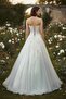Off-White Guipure Embroidered Wedding Dress - 5