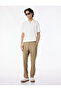 Regular Fit Viscose Half Zipper Short Sleeve Knitwear T-Shirt - 2