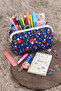 Mushroom Model Makeup Bag, Travel Type Functional Bag, Pen Holder (with Hair Clip as a Gift) - 3