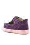 Shaun Genuine Leather Purple Velcro Anatomical Baby Sandals - 4